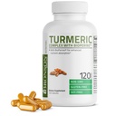Curcumina Turmérica Bronson con BioPerine - Soporte Conjunto Premium de Alta Potencia con Curcuminoides Estandarizados 95% - Capsules no GMO con Pepper Negro - 120 Con