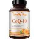 Coenzima Q10 200mg CoQ10 Suplemento -Una vez CoQ10 200mg Powder cápsulas para la salud del corazón, antioxidante " Energy Support -No-GMO, Quick Absorption Ubiquinone Q10 Coenzyme (Single)