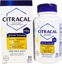 Citracal con Calcio D Slow Release 1200, 80-Count - Comprar Packs y Guardar (Pack of 2)