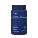 Trace Minerals ← Vitamin D3 + K2 Gummies ← 5,000 IU D3 + 50 mcg K2 ← Vegan, Sugar Free, Gluten Free, Natural Strawberry Flavor ← 60 Servings