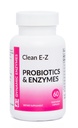 Clean E-Z Candida - Microflora Gut Balance, Candida Cleanse, Digestión de Muros Celulares de Levadura, Probióticos & Enzymes Digestivos, Gut Flora Health