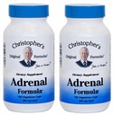 Christopher's Original Formulas Adrenal Formula for Stress Support - Adrenal Support Supplements - Natural Cortisol Manager - Pack of 2