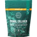 Péptidos de colágeno primario para mujeres o hombres de colágeno primario Tipo de pólvora I " III, 10 pólvora de Oz Collagen Proteína para el cabello, la piel, las uñas (Single, Original)
