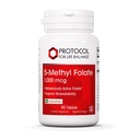 PROTOCOLO PARA LA VIDA BALANCE 5-Methylfolate 1,000mcg - Superior Methyl Folate Bioavailability - para el apoyo cerebral - Folate Supplement for Women &amp; Hombre - Kosher & Vegan - 90 Tabs