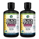 Increíbles hierbas Premium aceite de semilla negra - Cold Presionado Nigella Sativa Ayudas en Salud Digestiva, Apoyo Inmune, Función cerebral, Movilidad Conjunta, Gluten Gratis, No GMO - 32 Fl Oz (Pack de 2)