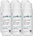 Lidocaine Roll On Doin Relief Cream - Crema de Alivio de Dolor Bulk (6)