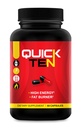 Quick Ten - Las mejores píldoras de pérdida de peso - Metabolismo Natural Booster, Appetite Suppressant, Fat Burner Pills - Premium Diet Pills for Women and Men - Energy and Focus Blend - 60 cápsulas