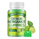 Citrus Bergamot 1500mg, Citrus Bergamot Gummies for Healthy Cholesterol, Bergamot Suplementos 25:1 Extracto de Italia Bérgamot, Resveratrol &amp; Niacin - Natural Vegan 60 Gummies