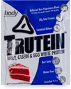 Body Nutrition Trutein High Protein Powder: 45% Whey, 45% Casein, 10% Egg White, Gluten-Free, Low Sodium, Grass Fed Whey Protein Powder, Gym Supplement &amp; Breakfast Shake, Red Velvet Cake, 34g Sample