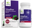 Terry Naturally ViraPro - Suplemento con Herbal Blend for Immune Support - Suplemento con Elderberry, Zinc &amp; Selenium - Respuesta de Immune - 60 Tablets