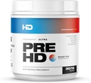 HD MUSCLE PreHD Ultra Pre Workout  with Citrulline, NO3-T Nitrates, Creatine, Beta Alanine TEN 275mg Caffeine as Purcaf TEN 30/15 Servimientos (Rocket Pop)