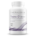 Theralogix Thera-D 6000 Vitamina D Suplemento - 6.000 UI (150 mcg) Vitamina D3 Tabletas - 90-Day Supply - Immune Support Suplemento para Mujeres Hombres - Ayudas Bone & Heart Health - NSF Certificado - 90 Tablets