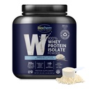 Biochem Whey Protein Isolate Powder - Vanilla Flavor, 20 Gramos por Serving, Fuente de Grass Fed Cows, Non-GMO, Vegetariano, No sabores artificiales o dulceres - Apoyo Masa muscular &amp; Performance