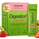 Feel Goods Gut Guardian, Fibra Orgánica, Polvo Prebiótico, Libre de Azúcar, Herbs for Bloat, Gut Health Support, Digestive Health for Men &amp; Women, Non GMO, Vegan, Strawberry Kiwi, 15 Conde