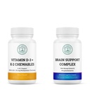 Vitality Boost Bundle: Vitamina D3+K2 &amp; Brain Support Complex