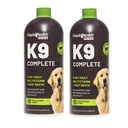 LIQUIDHEALTH Pets K9 Complete 8-in-1 Liquid Multivitamin for Adult Senior Dogs & Puppies, All in One Complete Formula Canine Vitamins for Skin &amp; Coat, Joint Health, Immune Support - USA Made (2 Pack)