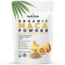 Polvo de raíz de maca amarilla, Superalimentos naturales, ayuda con energía, peso y fertilidad de la mujer - Vegan - 1 libra (Pack of 1)