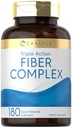 Complejo de fibra de Carlyle ← 180 Capsules ← Non-GMO Suplemento