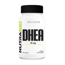 NutraBio DHEA Suplemento- para Hombres y Mujeres- DHEA (25 mg) 120 cápsulas