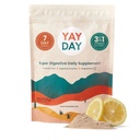 Pólvora de fibra prebiótica nocturna con enzimas digestivas &amp; glacinato de magnesio para el sueño, viaje en marcha 7 Pack ← Gut Health Supplement for Women &amp; Men - Bloating Relief Soluble and Insoluble Fiber