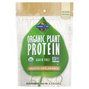 Jardín de Vida Planta Orgánica Proteína Smooth Desarrollado Polvo, 10 Servings - Vegan, Grain Gratis &amp; Gluten Free Plant Based Protein Shake, 1B CFU Probiotics & Enzymes, No Sugar o Stevia, 15g Protein