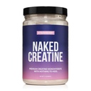 Cretina NAKED - Monohidrato de Creatina de Fresa - Polvo Real de Fresa, Sin Aditivos, Crecimiento Musculo, Vegan, No Gluten Libre, Soy Libre - 45 Servimientos