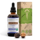 Secretos de la tribu de nuez negra USDA Orgánica ← Extracto libre de alcohol, gotas herbales de alta potencia  Made from 100% Certified Organic Black Walnut (Juglans Nigra) Dried Hull 4 oz