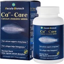 Natural Fish Scale Calcium Supplement for All Ages ← Bone Health and Muscle Supplement TEN Eficaz Absorción, Fuertes Huesos Densidad TEN 120 Chewable Tablet