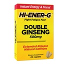 Hi-EnerG Triple Ginseng Energy Suplemento, 500 mg, 20 porciones