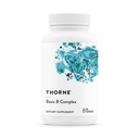 THORNE - Basic B-Complex - Tissue-Ready Vitamina B Suplemento Complejo con Choline - Soportes Producción de Energía Celular, Salud Cerebro y Formación de Células de Sangre Roja* - Gluten-Free - 60 Servimientos