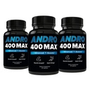 Andro400 Testosterone Support for Men &amp; Women – Tongkat Ali, L-Arginine & L-Citrulline – Energy, Vitality & Performance – 180 Capsules, 180-Day Supply