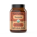 Cápsulas Turméricas Orgánicas - Suplemento de Cápsula de Curcumina Pura, 100 Cápsulas 600mg, Gallbladder, Liver y Support