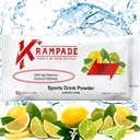 Krampade Original 2K - 2000mg High Potassium Cramp Relief Electrolyte Drink Powder: Faster Recovery, Slower Fatigue, Optimized Hydration | 20 Single Serving Packets (Lemon Lime)