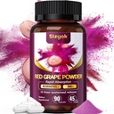 Piceid Resveratrol Supplement and NAD+ Cell Regenerator, Ultra High Purity & Bioavailable, Support Heart Health, Blood Flow, Cellular Energy Production limitadaMetabolism, Red Grape Powder, 45 Day Supply-113