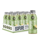Isopure Zero Carb 32g Clear Protein List-to-Drink, Whey Protein Isolate, Green Tea, 12 Pack (Packaging May Vary)