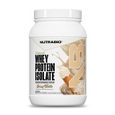 NutraBio Grass Fed Whey Isolate Protein Powder - 25G de Protein Por Scoop - Sugar Free Natural Lean Muscle Protein Suplemento - Vanilla Bean- 2 libras, 29 servidos.