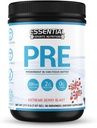 PRE ← Pre-Workout with Creatine, Focus Formula, and 200mg Caffeine (n/a, Extreme Berry Blast)