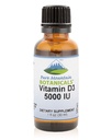 Botánicos de Montaña Pura Líquida Vitamina D gotas - Desenfadado Kosher D3 Liquid Drops in MCT Oil - 5000IU per Serving - 1oz Botella
