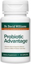 Suplemento de la ventaja probiótica del Dr. David Williams con 7 Strains Únicos y tecnología patentada para ofrecer a los probióticos activos (30 cápsulas)