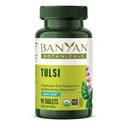 Banyan Botanicals Tulsi (Holy Basil) – Uplifting Adaptogen – Organic Lung and Respiratory Health Supplement* – 90 Tablets – Non-GMO Sustentably Sourced Vegan