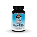 Fuente Naturales Ártico Puro Petróleo de Pesca Omega-3, EPA/DHA de Fuerza Máxima para Corazón, Conjunto, Cerebro e Inmunidad - 1125mg - 60 Softgels