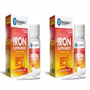 Ferrous SULFATE/Pediatric Drops for Infants " Toddler Iron Supplement (2-Pack)