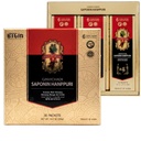 Coreano Red Ginseng Extracto 3000mg Todos los días, Saponin Hanppuri, Immune Booster y Focus Suplemento para la mejora del cerebro con Ginsenoside Rg3, Panax Ginseng 6 años Root, 30Packets en 1 Set