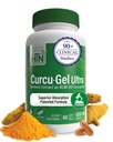 Salud Thru Nutrición Curcu-Gel 650mg BCM-95® Curcugreen Turmeric Curcugreen   Alta Absorción Silencio Saludable Inflamación Respuesta Silencio Clínicamente Estudiado Silencio Tercera Parte Tested Silencio Non-GMO (Pack of 60)