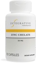 Terapéutica integrada Zinc Chelate - Antioxidant Support &amp; Healthy Immune Función* - Suplemento mineral para hombres y mujeres - sin lácteos &amp; sin gluten - 100 cápsulas (100 piezas)