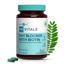 HK Vitals DHT Blocker with Biotin, Stinging Nettle and SOYA Protein, ayuda a reducir la caída del cabello, estimula el crecimiento del cabello, 60 tabletas