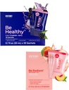 BeMe BeHealthy " BeRadiant Peach Bundle - Probióticos líquidos " Suplementos de Bebida de Collagen líquido