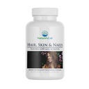 Piel de laboratorio natural y uñas - Biotina, BCAA, MSM, Complejo de vitaminas - 90 Ct (90 Day Supply)
