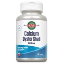KAL Calcium Oyster Shell Tablets, 600 mg, 100 Cuenta