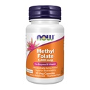 AHORA Suplementos de alimentos, Folato de metil 5000 mcg, Biodisponibilidad superior, 50 cápsulas de veg